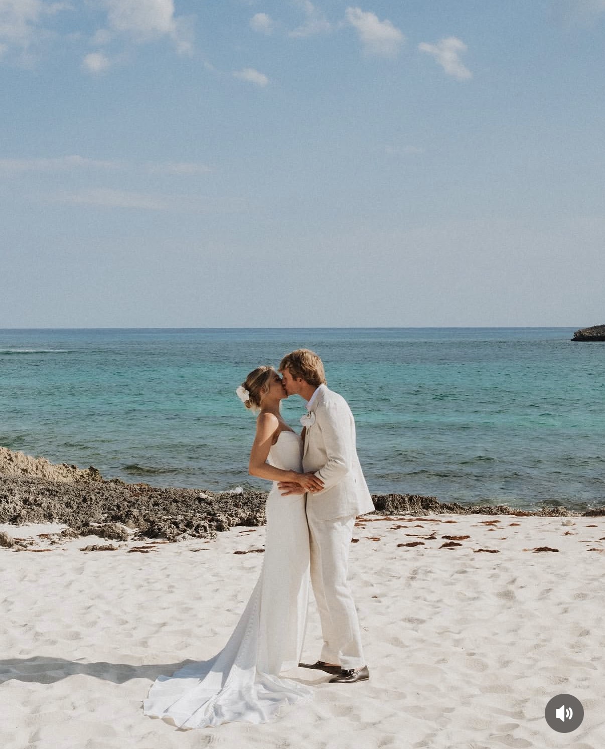Destination beach wedding